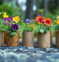 10 idées créatives pour recycler vos rouleaux de papier toilette