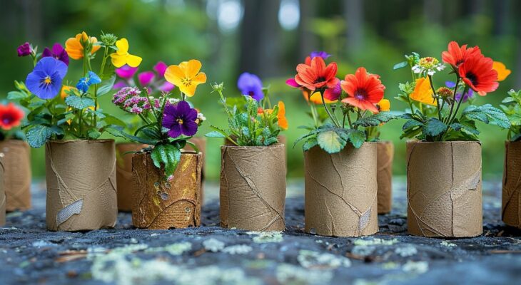 10 idées créatives pour recycler vos rouleaux de papier toilette