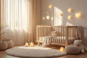 Créer une ambiance cocon avec nos veilleuses pour bébé