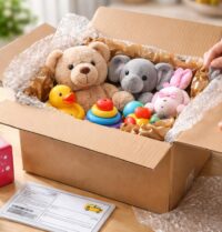 Livraison sécurisée de peluches et jouets avec emballage soigné par La Poste et Mondial Relay