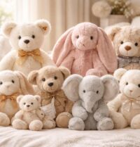 Peluches collector et doudous premium pour bébés chez Steiff, Jellycat et Histoire d&rsquo;Ours